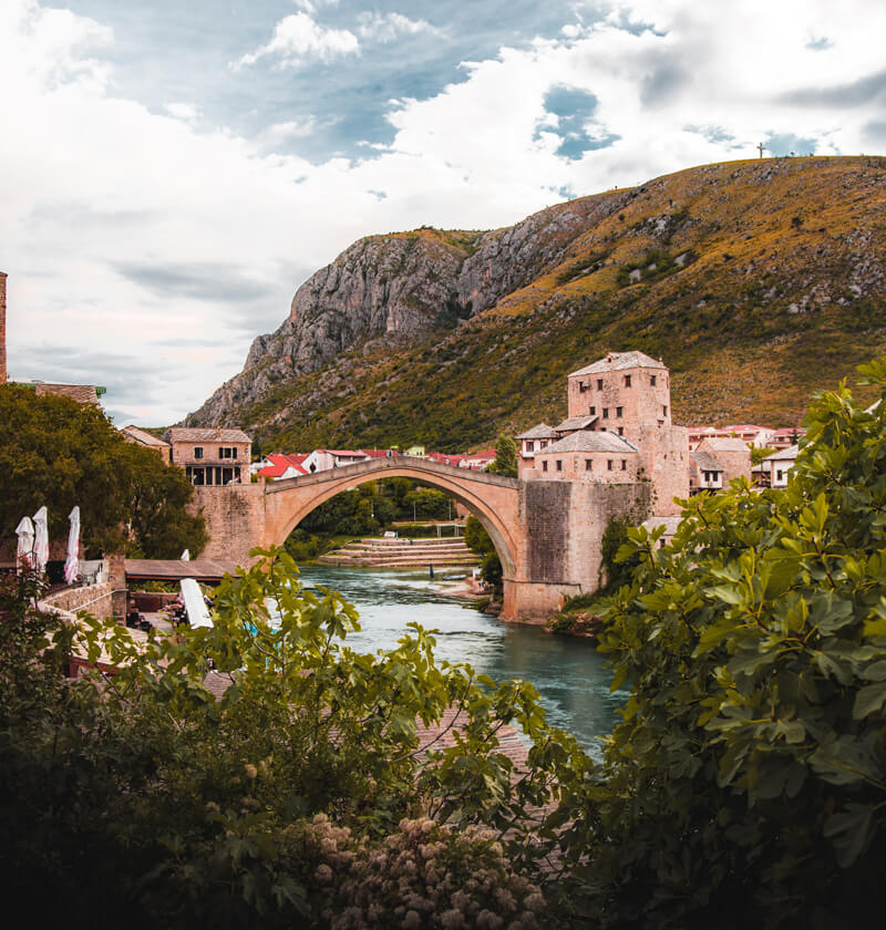 Old bridge in Mostar